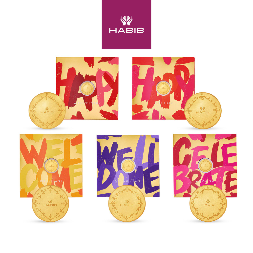 HABIB Joy Collection | 999.9 Gold Wafer Coin (0.20g) | Shopee Malaysia
