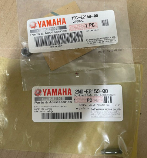 100% YAMAHA LC135 Y15 Y16 NMAX NVX R15 Screw Adjusting Valve Tappet ...