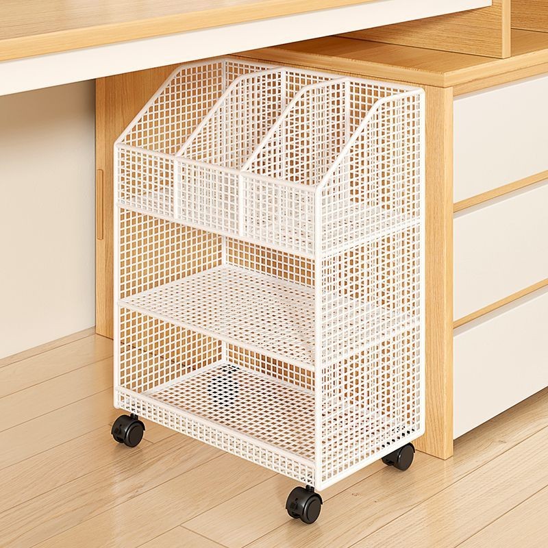 MHOT!! Price Down. File Rack Under The Desk Can Be Movable File Storage ...