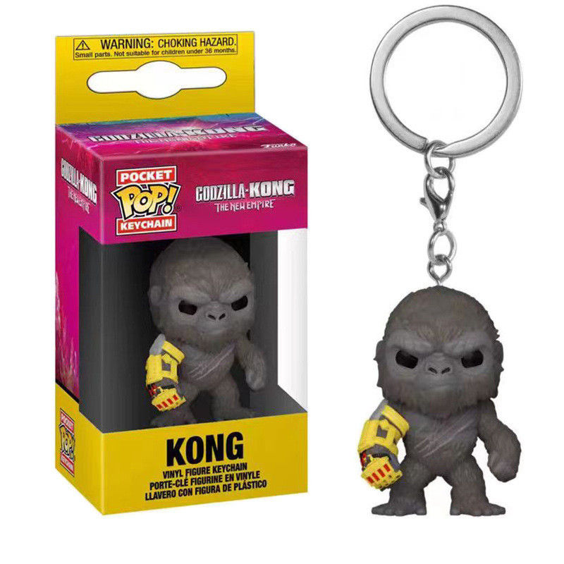 Funko Pop Pocket Pop Keychain: Godzilla vs Kong - Godzilla King Kong ...