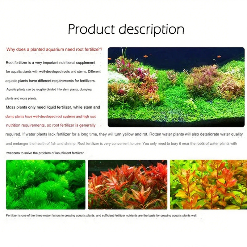 Root Tabs for planted aquarium Osmocote Aquarium Plant Fertilizer for ...