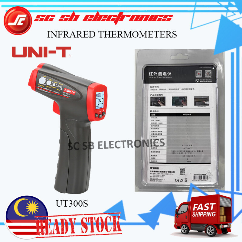 UNI-T UT300S Infrared Thermometer Digital Industrial Non-contact ...