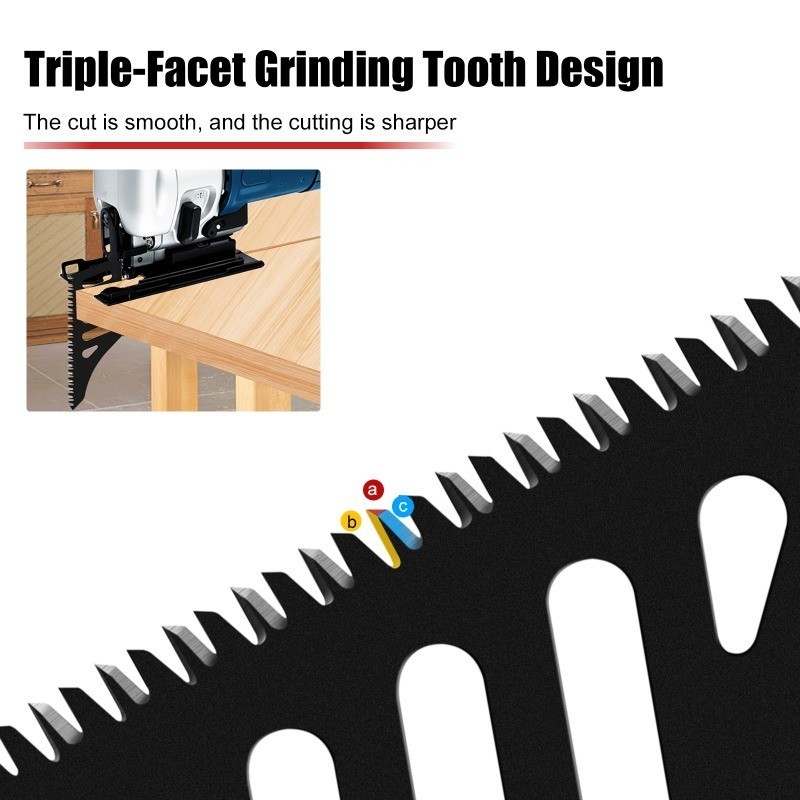 Jigsaw Blade Anti-Splinter Curve Saw Blade Heavy Duty Quick-Cut ...