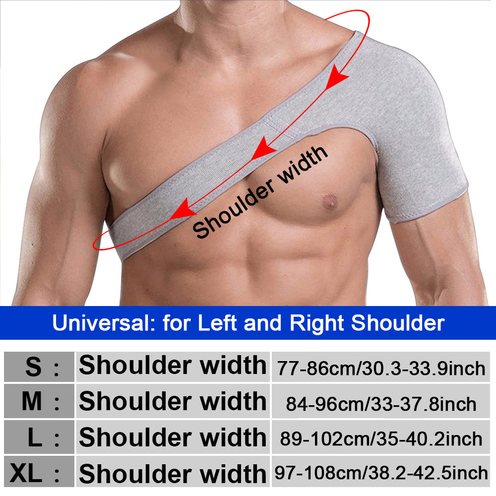 Compression Shoulder Brace, Shoulder Support Brace, AC Joint Rotator ...