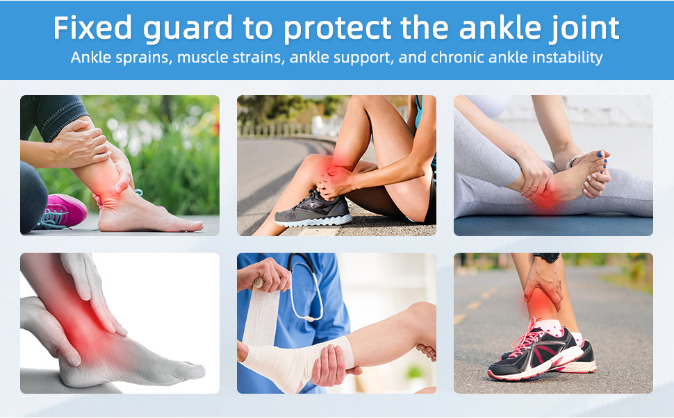 #Ankle Brace-Stirrup Ankle Splint-Adjustable Rigid Stabilizer for ...
