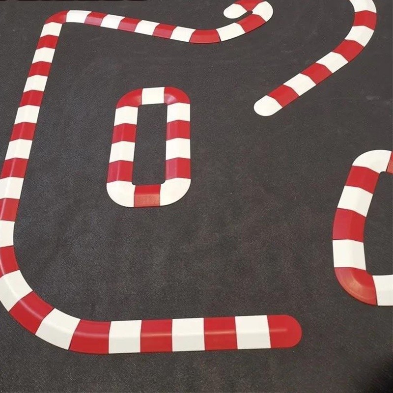 26pcs 1/76 Road Barrier DIY Racing Track Design Drifting Race Track RC ...
