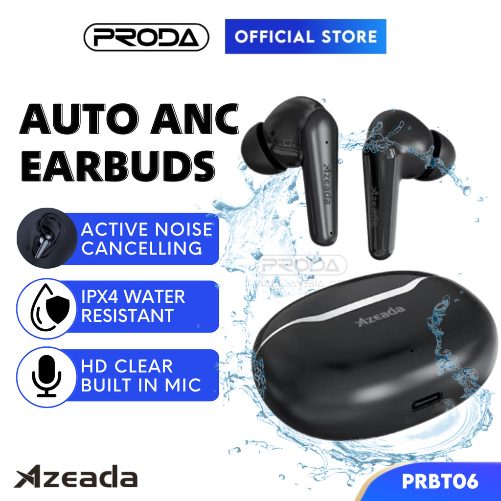 AZEADA Gaming Noise Cancelling ANC Bluetooth 5.3 No Delay TWS True ...