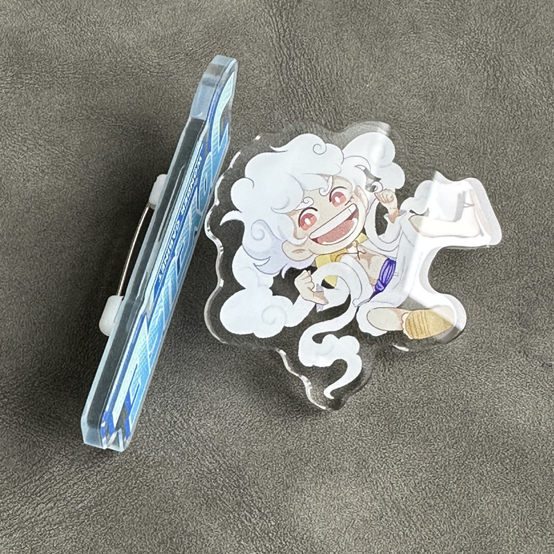 Custom Acrylic Pins Badge Clear Epoxy Brooch Customized Animal Cute ...