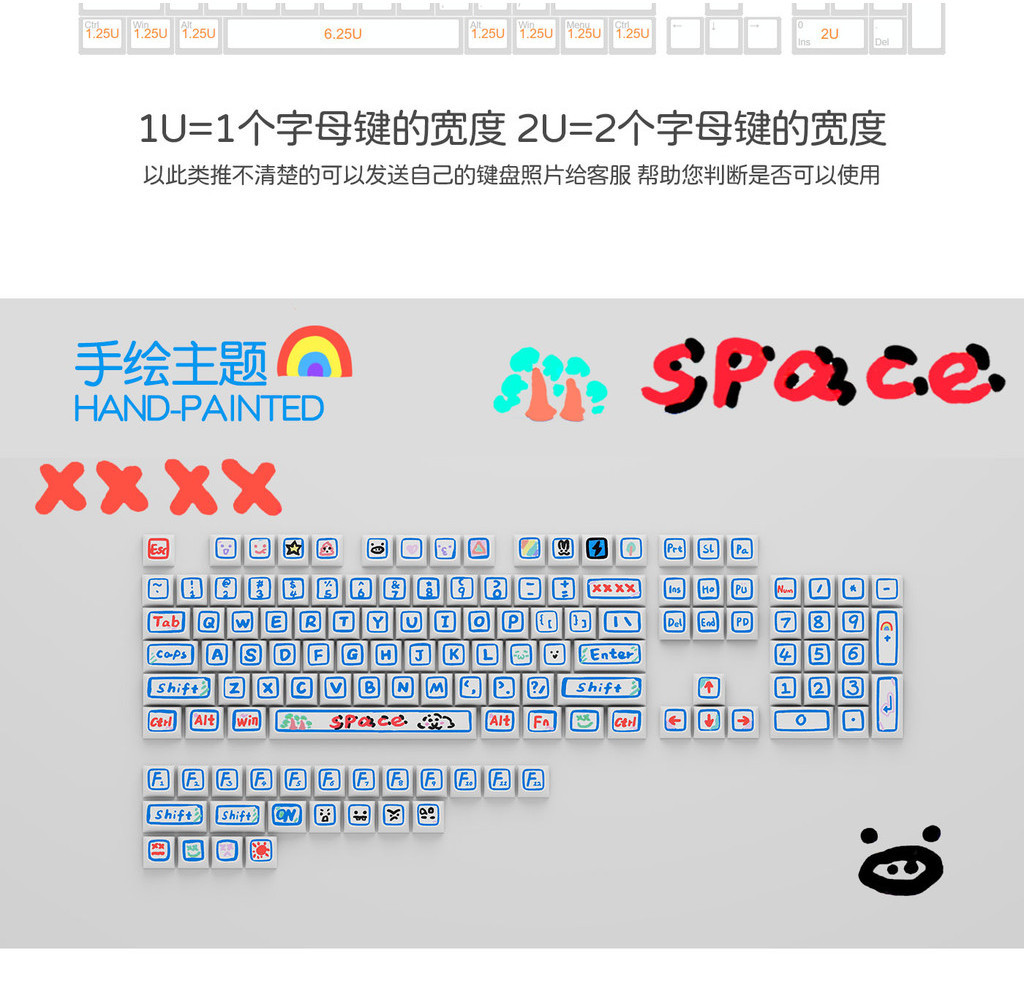 RK Royal Kludge XDA-125 136 Keycap Keyboard All Rk Keyboards | Shopee ...