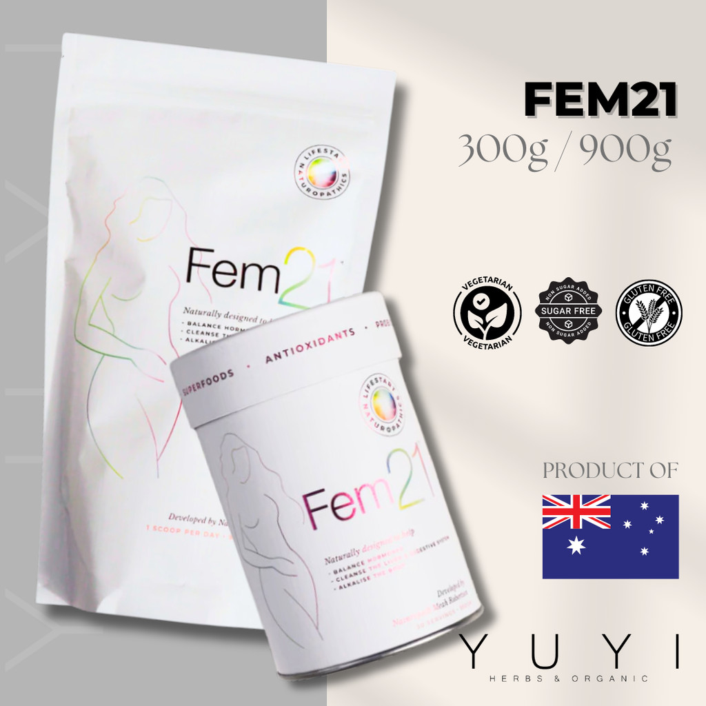 Fem21 - 30 Servings 300g & 90 Servings 900g | Shopee Malaysia
