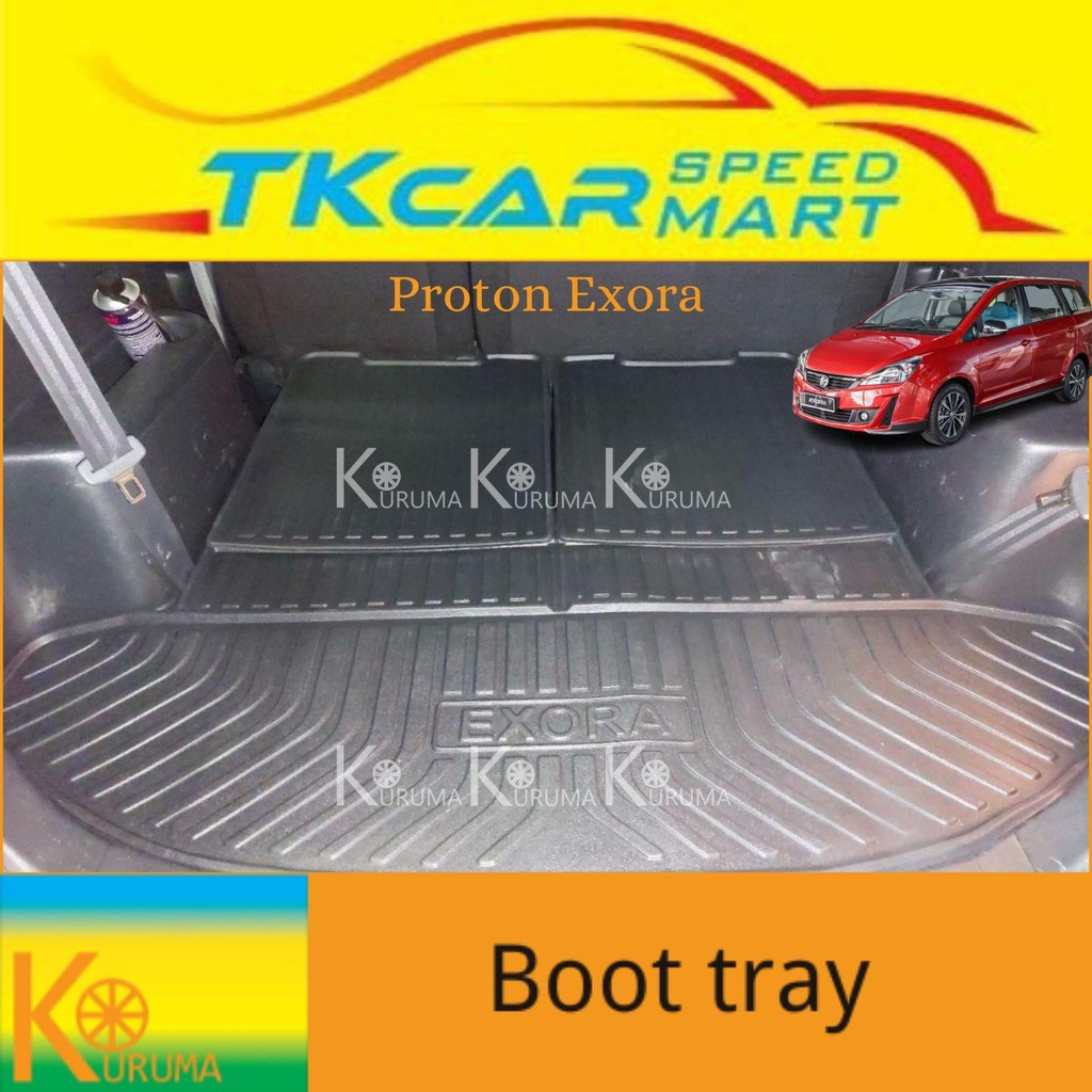 [READY STOCK] PROTON EXORA 2009-2024 ( KURUMA ) RUBBER TPO [BIG PCS ...