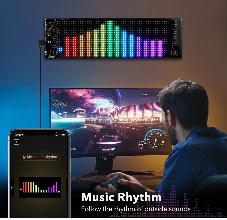 Programmable Car LED Display Panel – Scrolling Text Light with ...