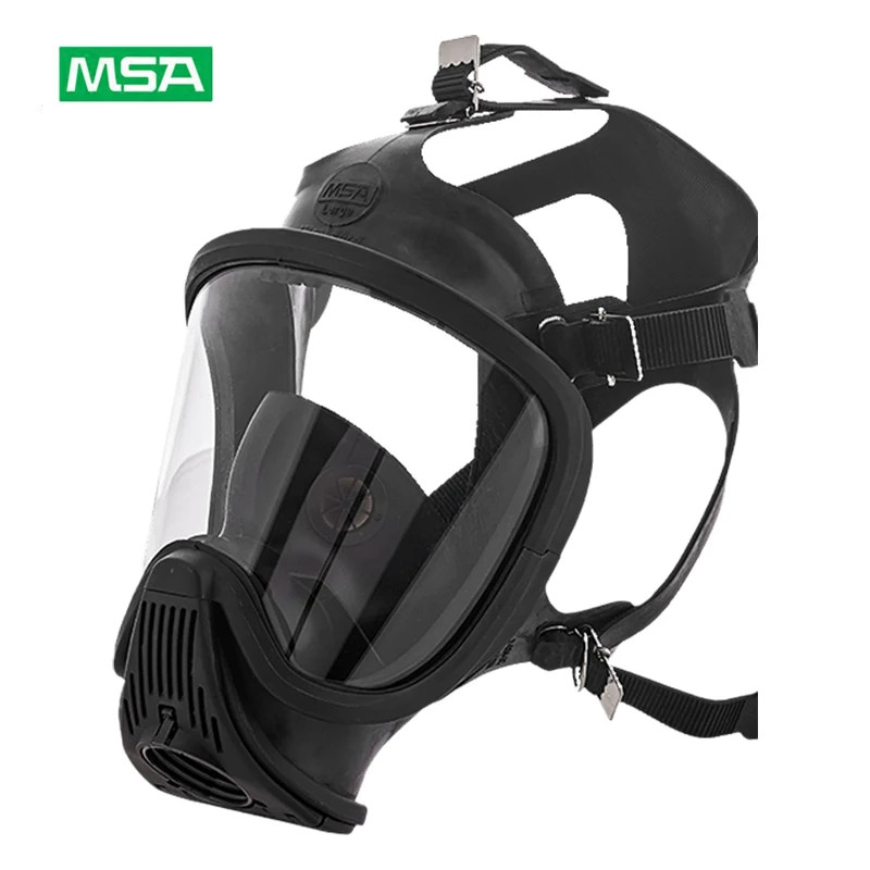 MSA Ultra Elite Silicone Gas Mask Dust Respirator with Reusable ...
