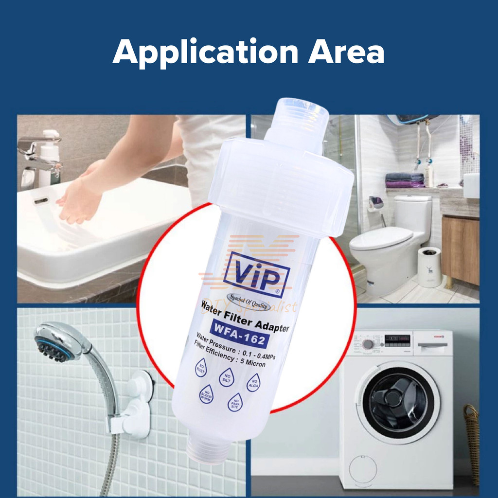 ViP Washing Machine Filter Shower Kitchen Bathroom Water Heater Water ...