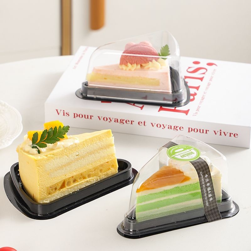 Cake Box Triangle 6 Inch 8 Inch Mousse Cake Box Pastry Cut Into Pieces ...