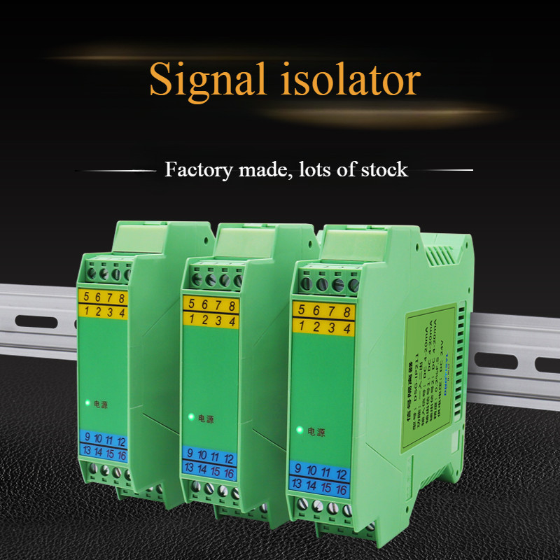 Signal isolator DC current voltage transmitter distribution conversion ...