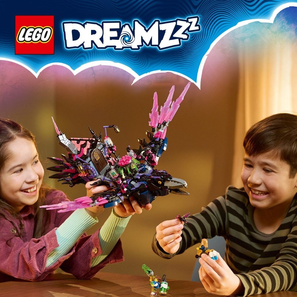 LEGO 71478 DREAMZzz The Never Witch's Midnight Raven Building Toy Set ...