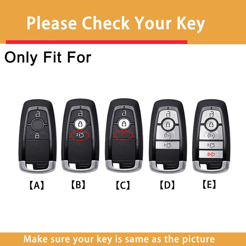 Remote Car Key Case Cover for Ford Mustang Ford Everest Ranger Raptor ...