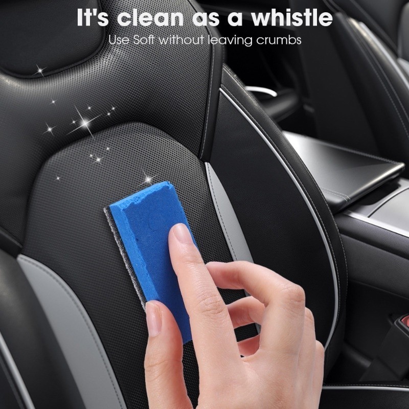 Car Sponge Block Pad - Multi-Purpose, Square - Durable, Non Scratch ...