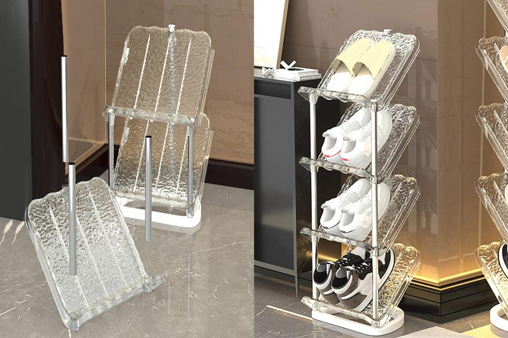 RC~ Ergonomic Shoe Storage Solution 5-tier Shoe Rack Organizer Sturdy ...