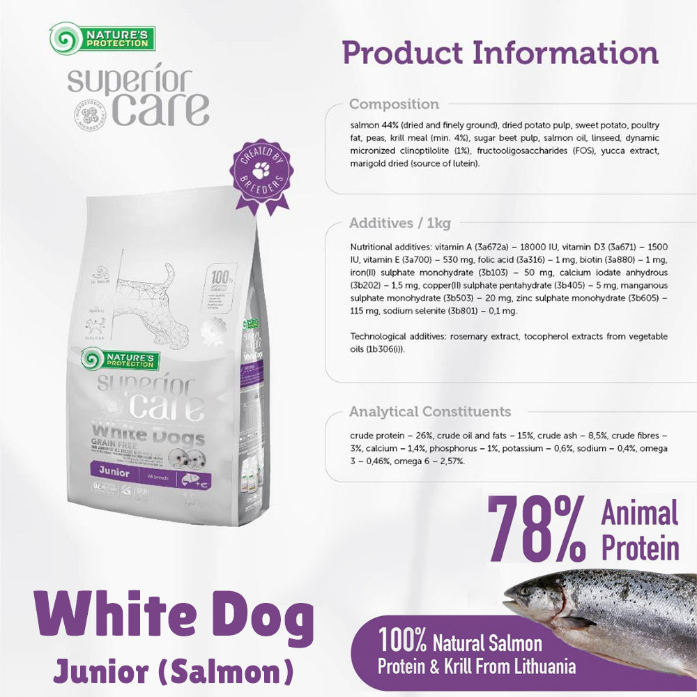POODEE PETS NATURE'S PROTECTION Dog Food 10KG Superior Care