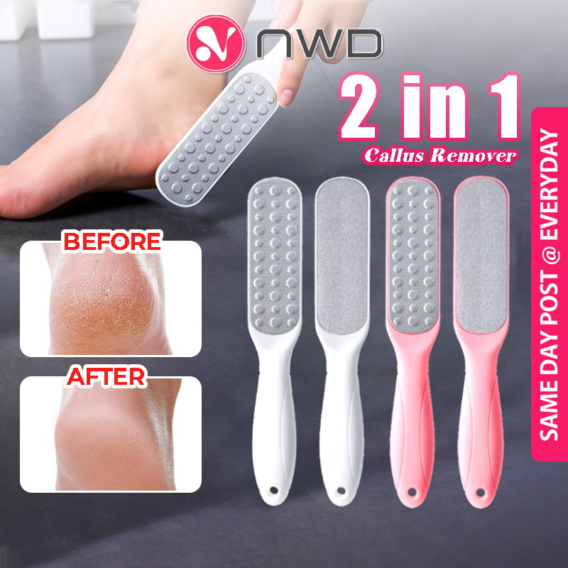 𝗗𝗢𝗨𝗕𝗟𝗘 𝗦𝗜𝗗𝗘𝗗 》 Foot File Callus Remover Dead Skin Exfoliating Scrub ...