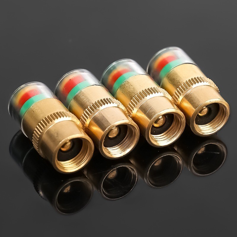 2/4/8Pcs Universal Valve Cap Sensor - Car Tire Pressure Indicator ...