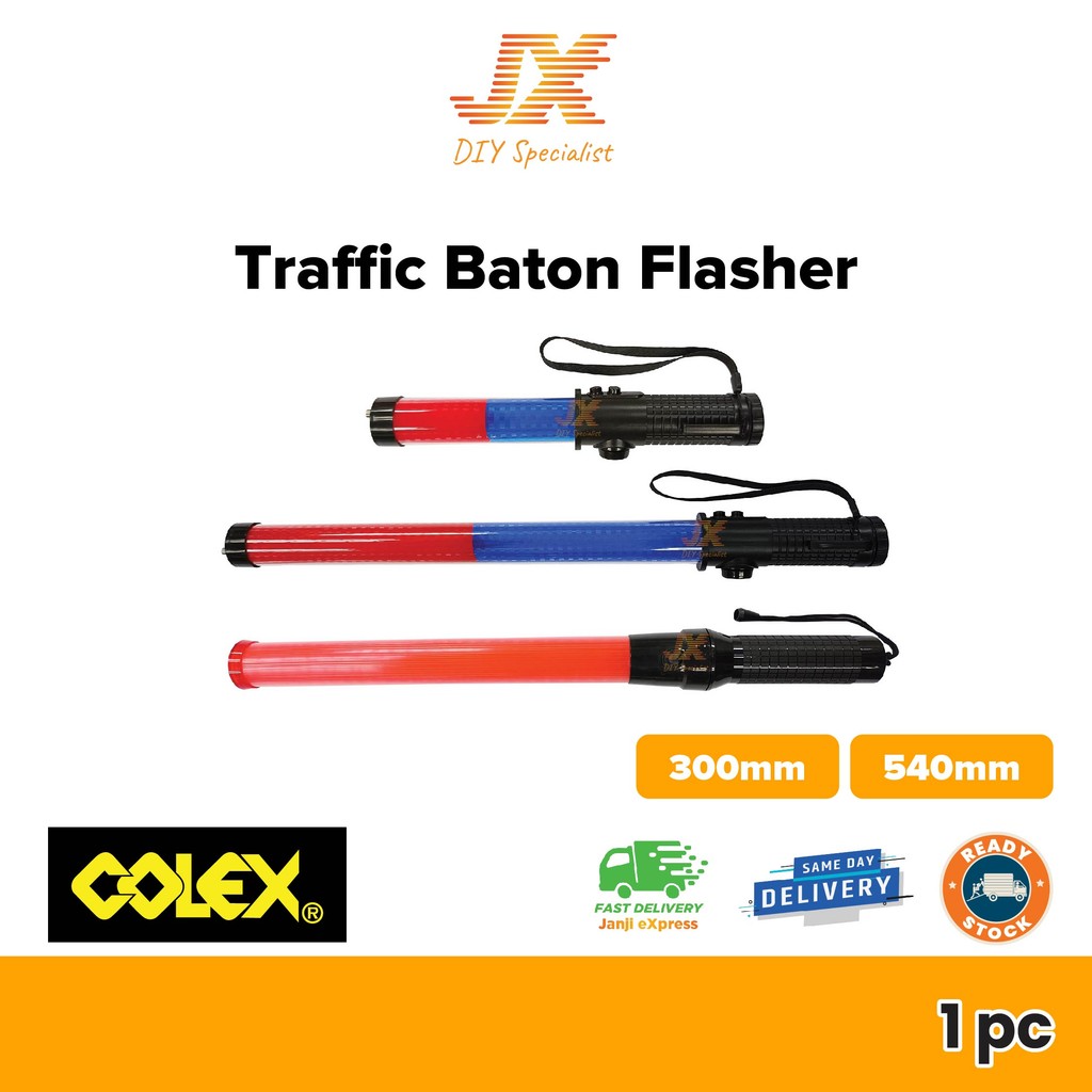 COLEX Baton Light Traffic Rescue Signal Road Control Warning Flashing ...