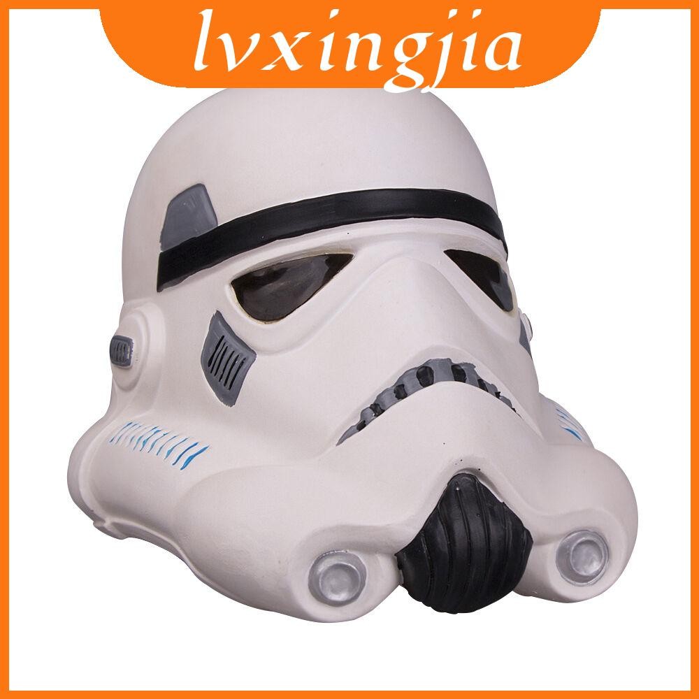 Stormtrooper Cosplay Mask Latex Mask Soft Helmet Mask Halloween Party