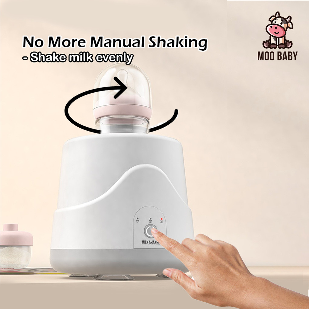 Moo Baby Auto Baby Milk Shaker Machine Milk Machine For Baby Bancuh ...