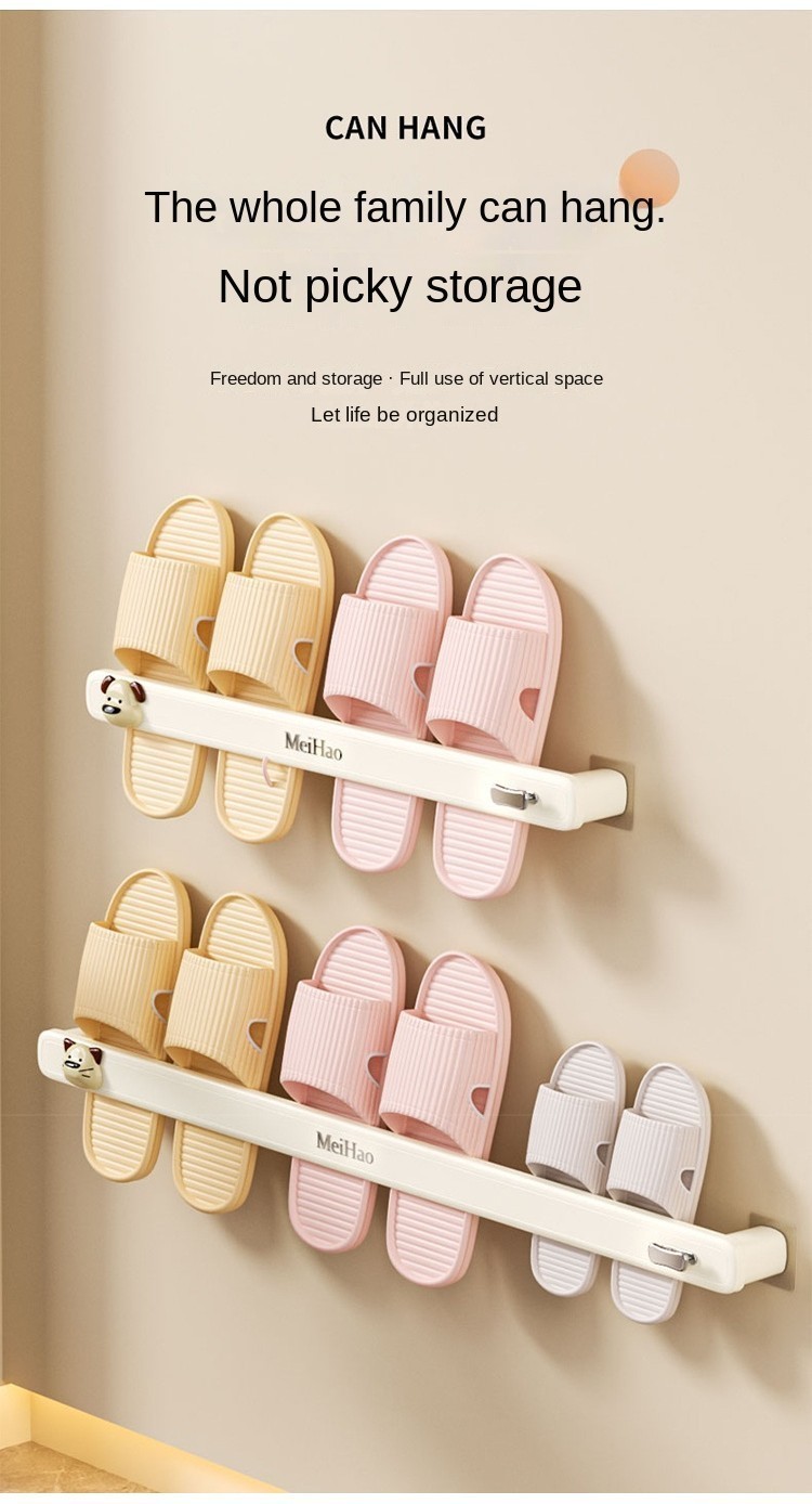 Sticky Shoe Rack Wall Hanging Shoe Rack Shoe Hanger Shoe Storage ...