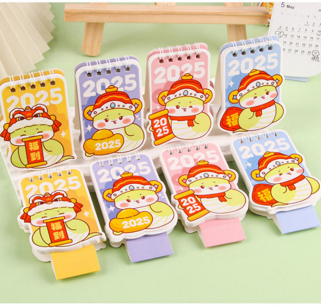 [ Featured ] 2025 Christmas Cartoon Desk Calendar - Mini Pocket ...