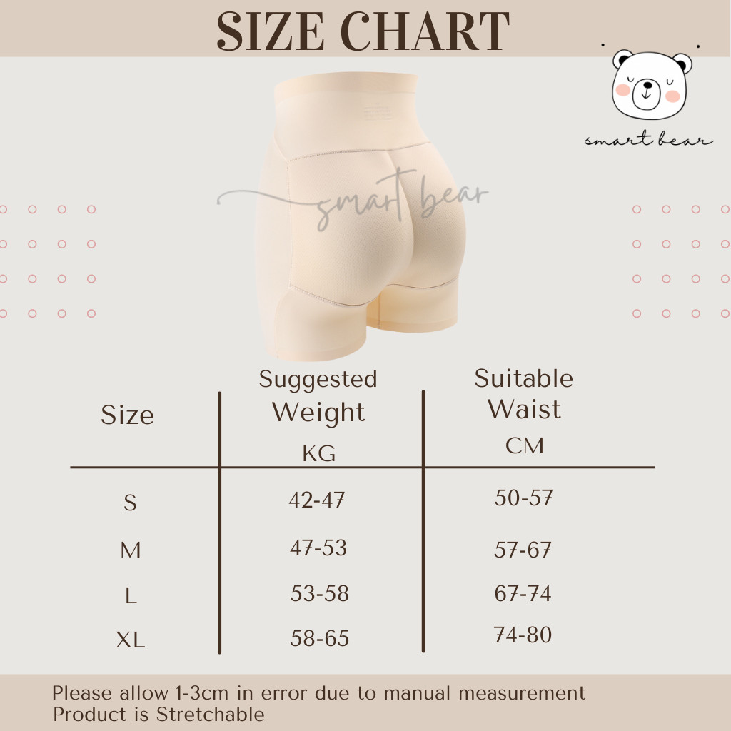 High Waist Butt Padded Enhancer Shaper Hip Push Up Body Shape Pad Butt ...