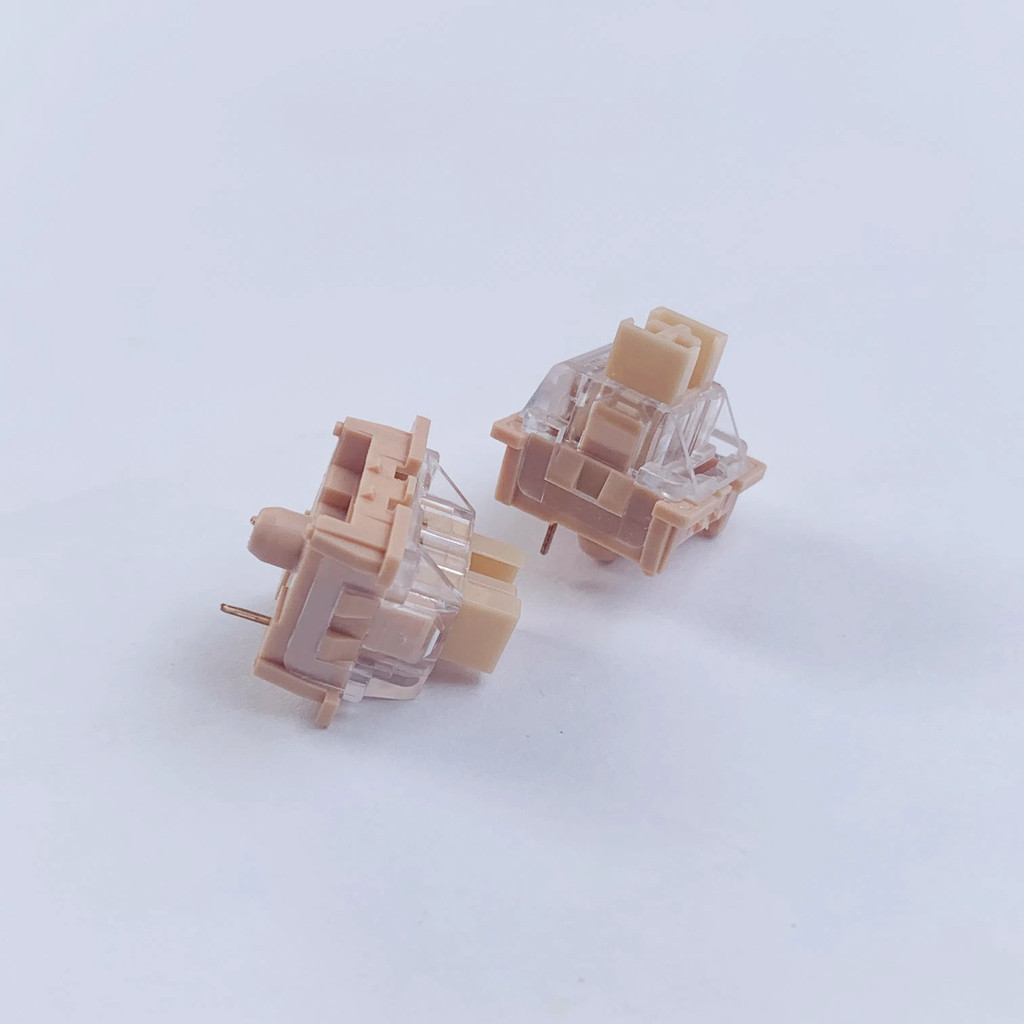 Outemu Milk Tea Switch Tactile Mechanical keyboard 3-Pin Hot Swappable ...