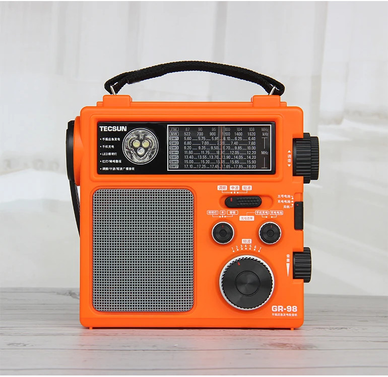 TECSUN GR-98 DSP Frequency Modulation Medium Wave Short Wave Pointer ...