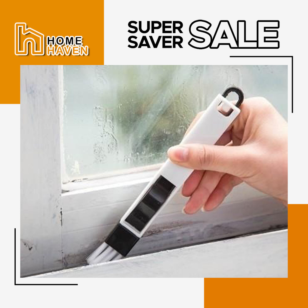 HOME HAVEN Window Groove Cleaning Brush Dustpan Screen Keyboard ...