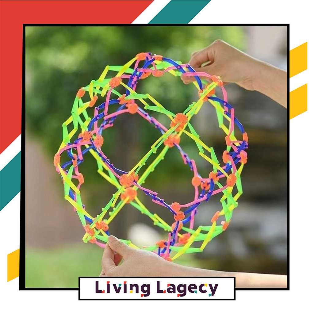 LIVING LAGECY Telescopic Ball Kids Adult Fun Magic Telescopic ...