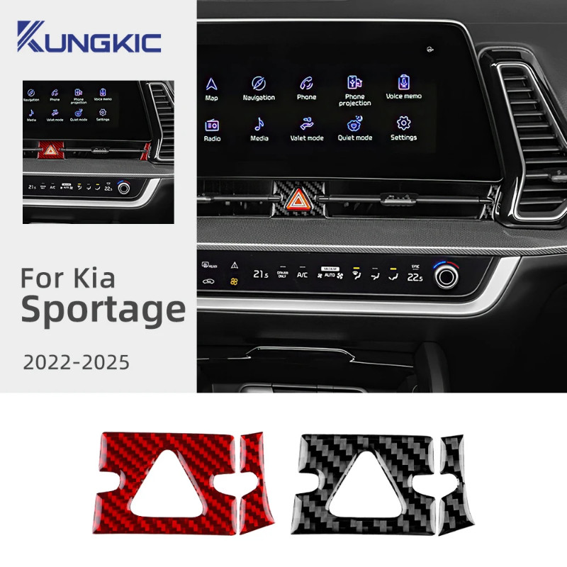 Autostoelhoes complete set geschikt voor Kia Sportage 2021-2023 2024 stoelhoes complete set ademend comfortabel waterdicht interieur accessoires,Black