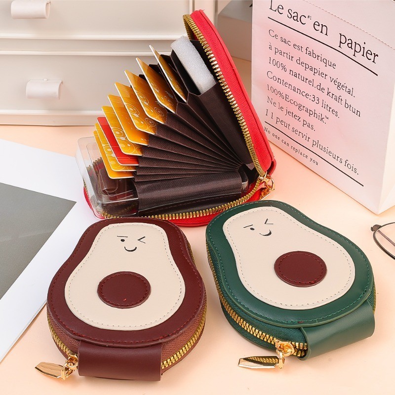 Gantungan Dompet Boneka Alpukat Avocado Coin Bag main image 0