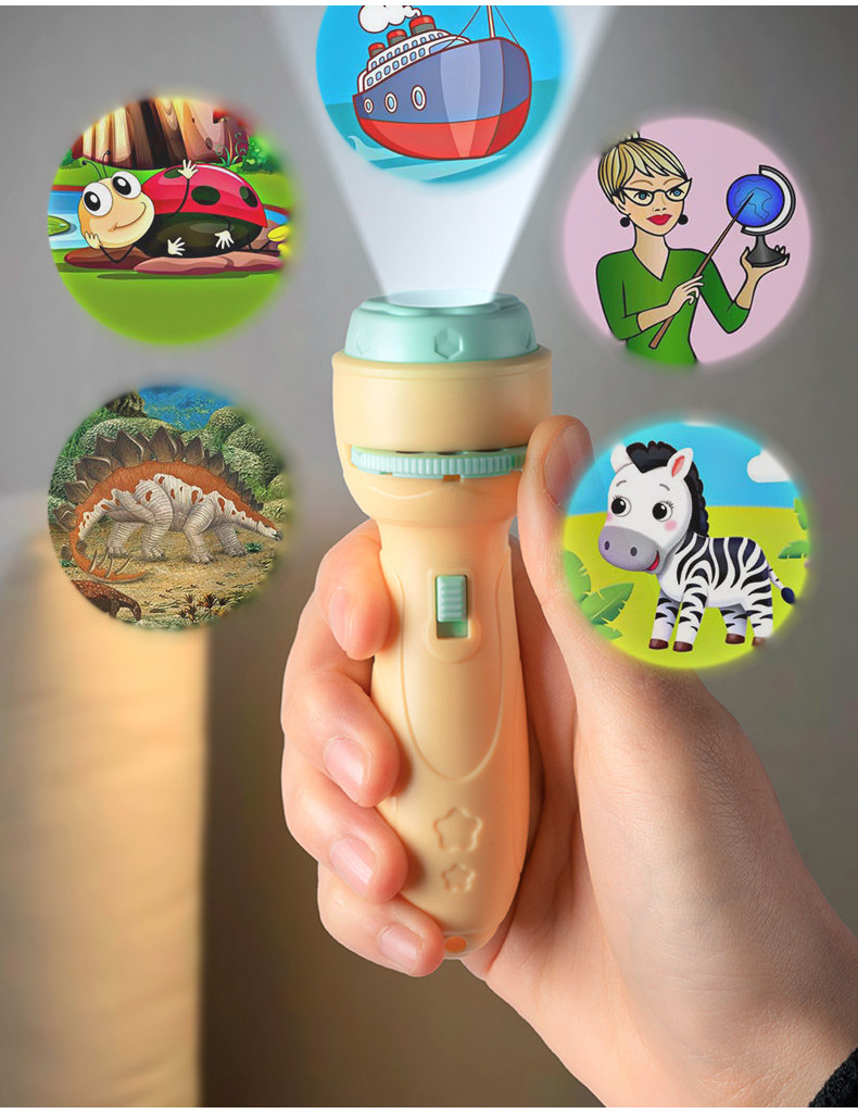 Projection flashlight projector kids ABC budak mainan lampu kanak kanak ...