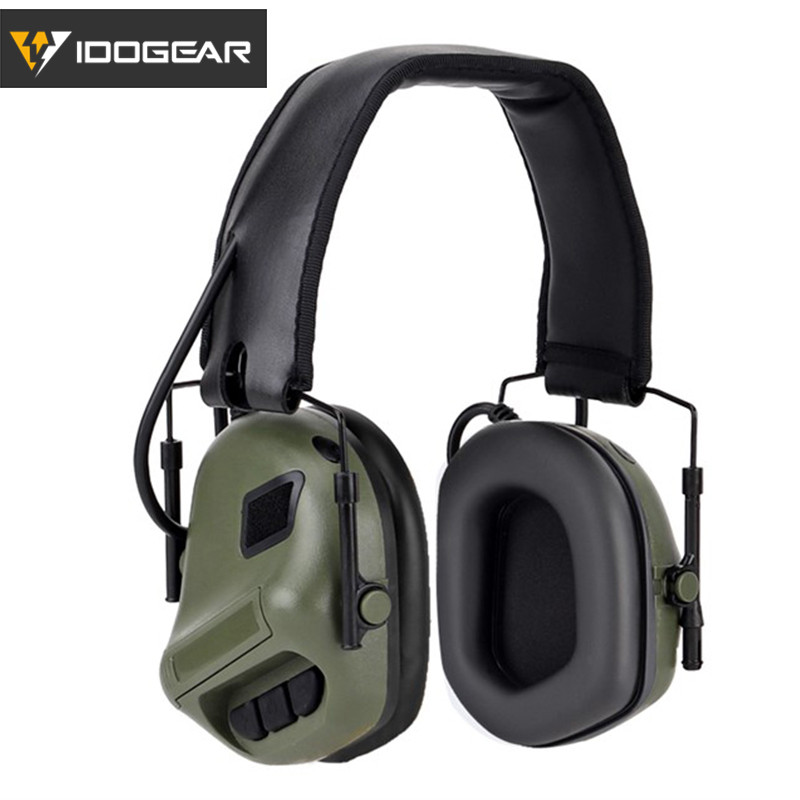 IDOGEAR Tactic Headset Head Wearing IPSC Noice Reduction Headset NO ...