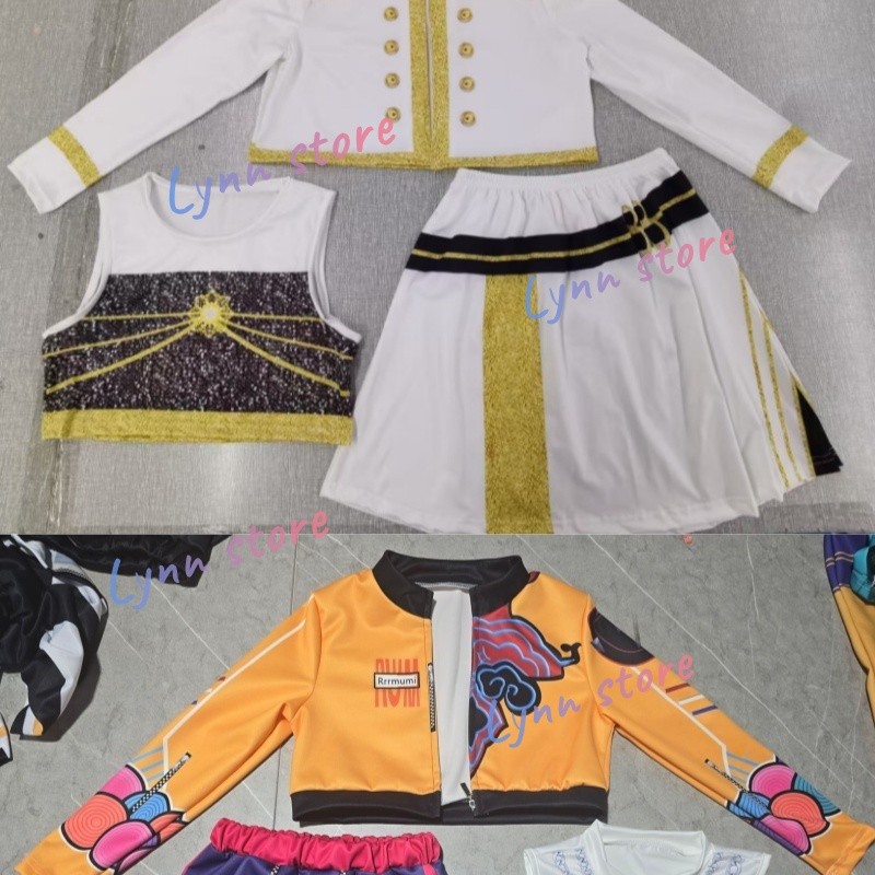 Costume Cosplay Anime Rumi/Mira/Zoey – Completo Per Feste, Halloween E Convention, Con Tessuto Morbido E Traspirante