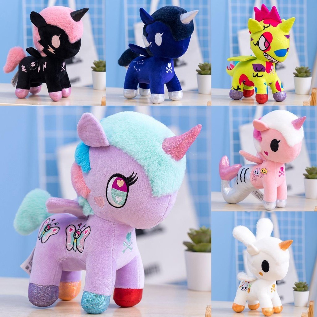 Tokidoki Adorable Cartoon Unicorn Mermaid Stuffed Doll Rabbit | Shopee ...