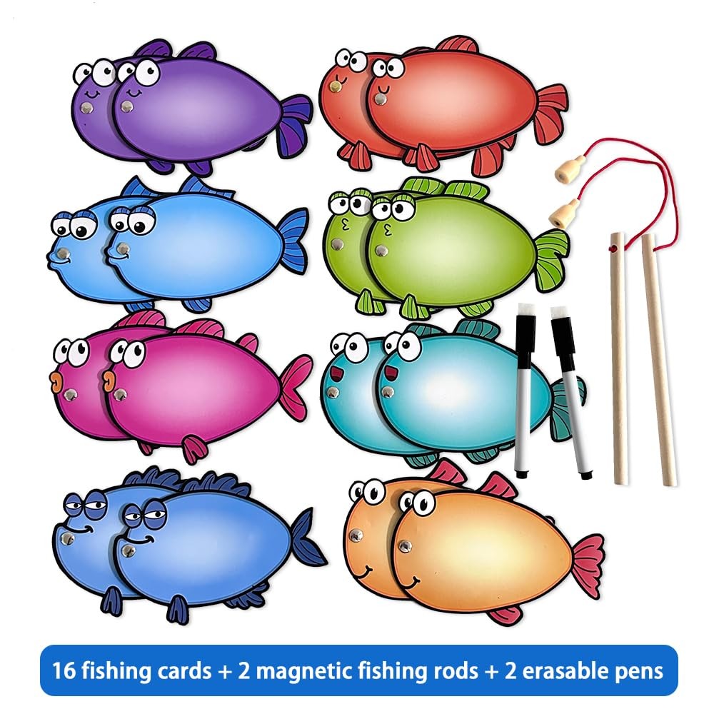 Fishing Game Rewrite Fun Spelling Learning Magnetic Fishing Rod Flash ...