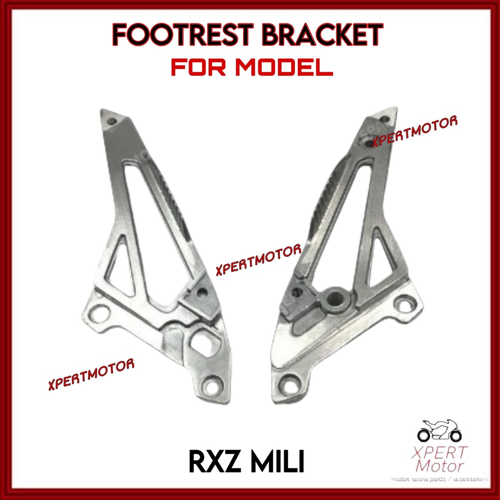 Yamaha RXZ Milli Footrest Bracket Sets OEM Kiri Kanan | Shopee Malaysia