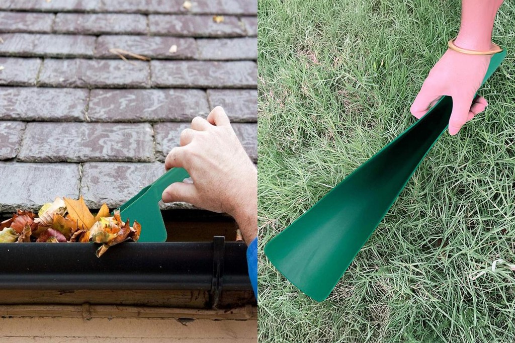 Yua_ Reliable Performance Gutter Cleaner Handheld Gutter Cleaning Scoop ...