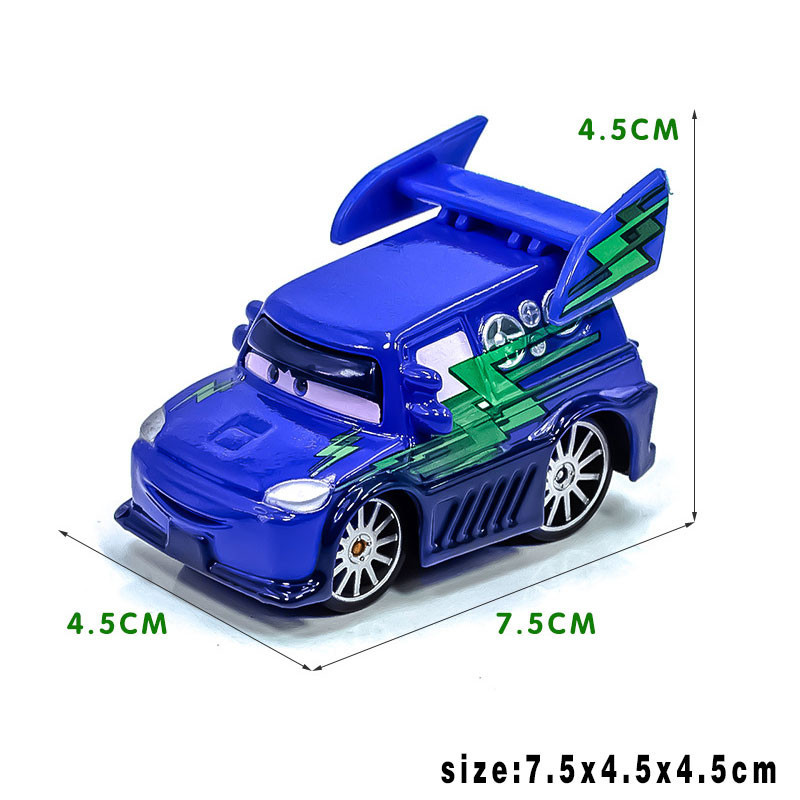 1:55 Disney Pixar Cars Lightning McQueen Racing Party wingo snod-rod ...