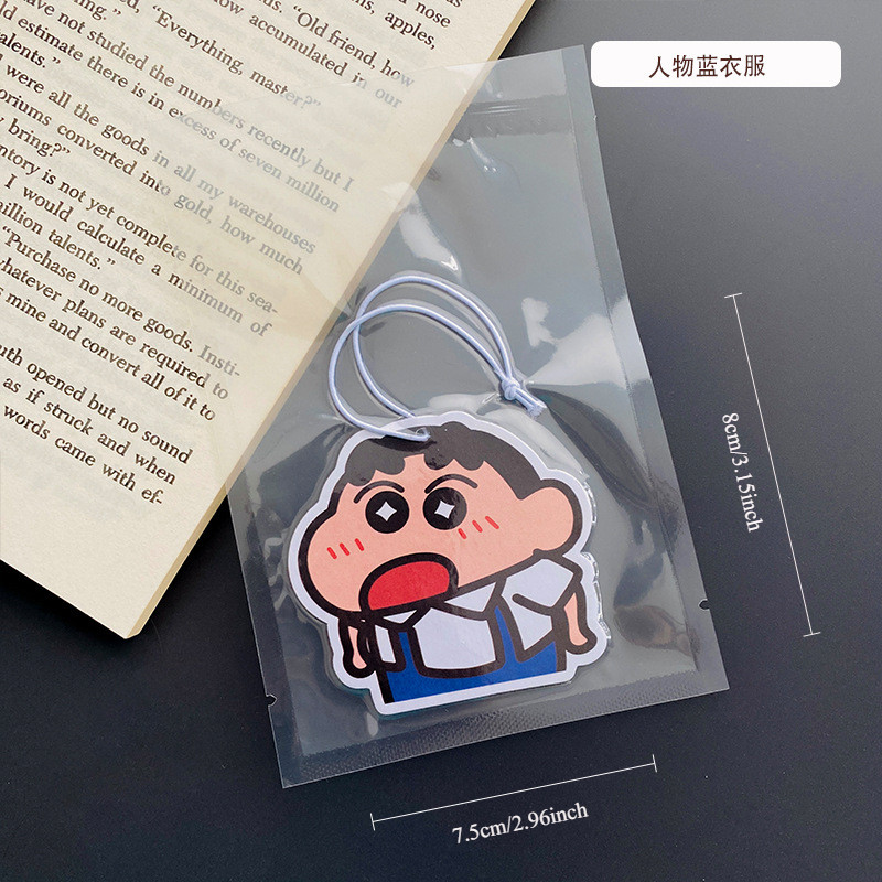 Cute Crayon Shin-Chan Car Air Freshener Natural Scented Paper Auto ...