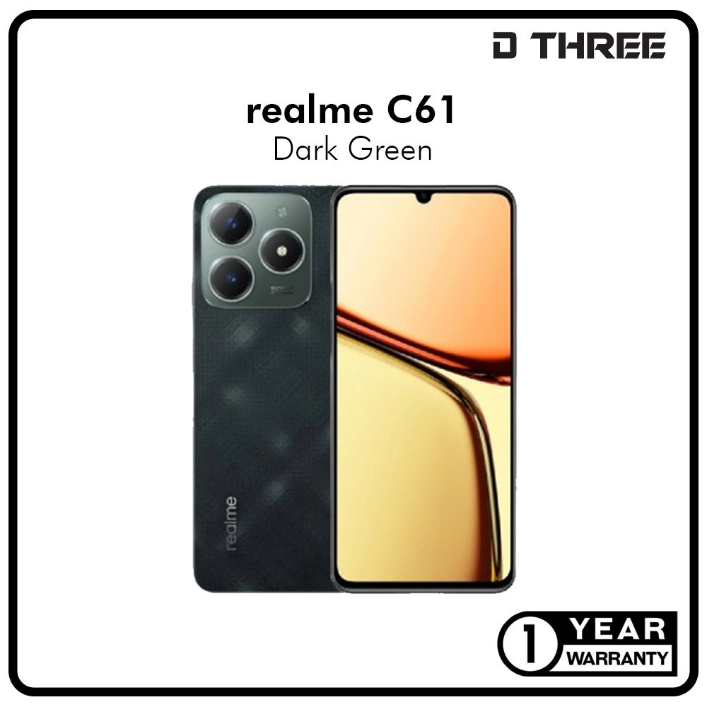 realme C61 (6GB+128GB) | Original Malaysia New Set | Shopee Malaysia