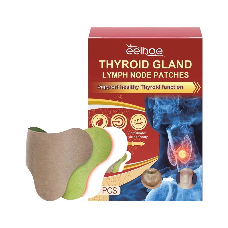 Thyroid Gland Lymph Node Plaster Throat Thyroiditis Treatment Goiter ...